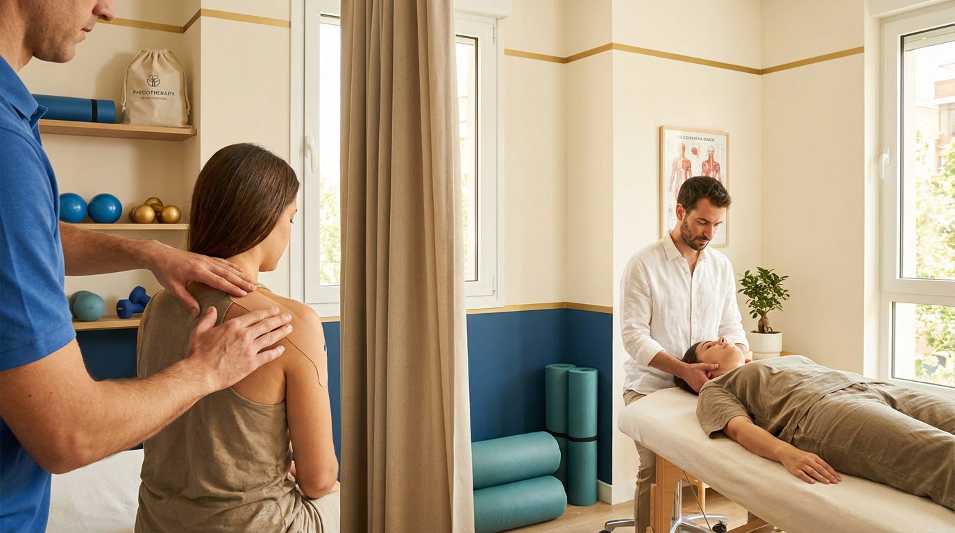 Tratamientos de fisioterapia y osteopatía en Agalar Mungia